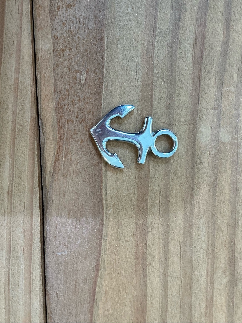 James Avery RETIRED Silver Anchor Pendant